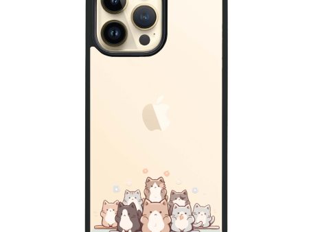 Zen Cat Calm iPhone 14 Pro Max Impact Guard Bumper Case Supply