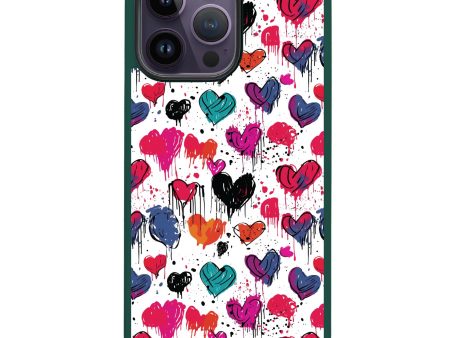 Bleeding Passion iPhone 15 Pro Max Impact Guard Bumper Case Fashion