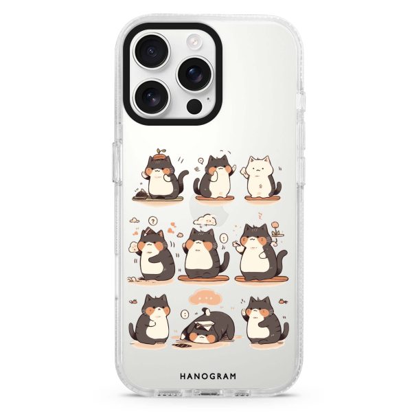 Zen Meowster iPhone Ultra Clear Case For Cheap