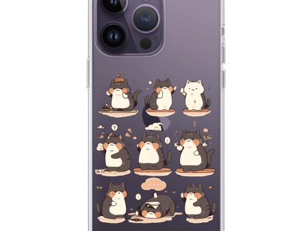 Zen Meowster iPhone 13 pro Max Ultra Clear Case Discount