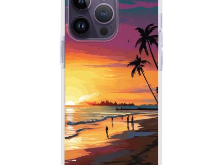 Sunset Glow iPhone 14 Pro Ultra Shockproof Case For Sale