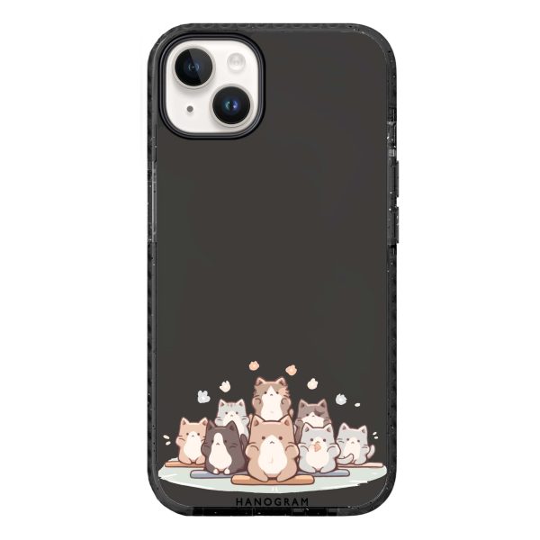 Zen Cat Calm iPhone 15 Plus Durashock Case Cheap