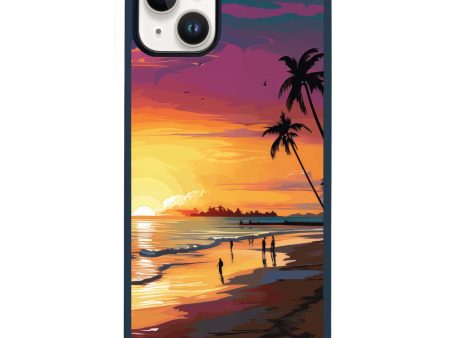 Sunset Glow iPhone 15 Impact Guard Bumper Case Cheap