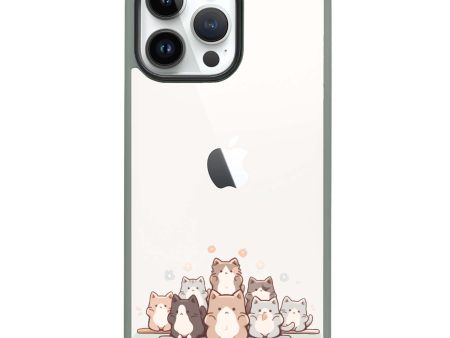 Zen Cat Calm iPhone 14 Pro Impact Guard Bumper Case Supply