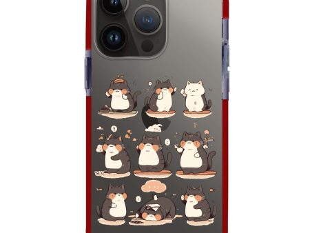 Zen Meowster iPhone 15 Pro Ultra Shockproof Case Online now