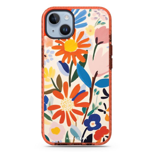 Bloom Brushwork iPhone 15 Plus Durashock Case Online Sale