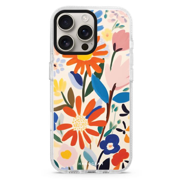 Bloom Brushwork iPhone Ultra Clear Case For Cheap