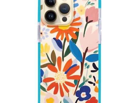 Bloom Brushwork iPhone 14 Pro Ultra Shockproof Case For Discount