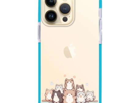 Zen Cat Calm iPhone 14 Pro Max Ultra Shockproof Case Hot on Sale