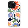 Brushed Blossoms iPhone 14 Pro Max MagSafe Compatible Ultra Clear Case Sale