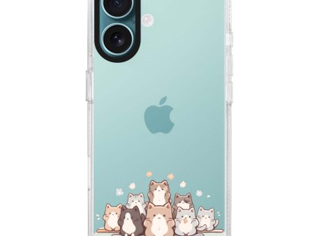 Zen Cat Calm iPhone Ultra Clear Case Online now