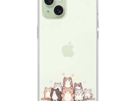 Zen Cat Calm iPhone 15 Plus Ultra Clear Case For Discount