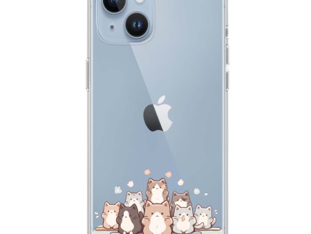 Zen Cat Calm iPhone 14 Plus Ultra Clear Case Online Sale