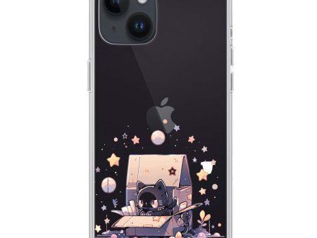 Starship Cat Pod iPhone 14 Ultra Clear Case For Discount