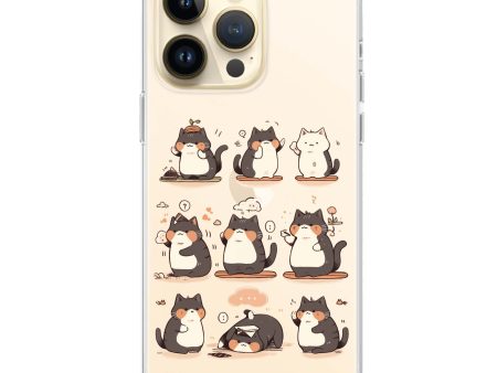 Zen Meowster iPhone 14 Pro Max Ultra Clear Case Online Hot Sale