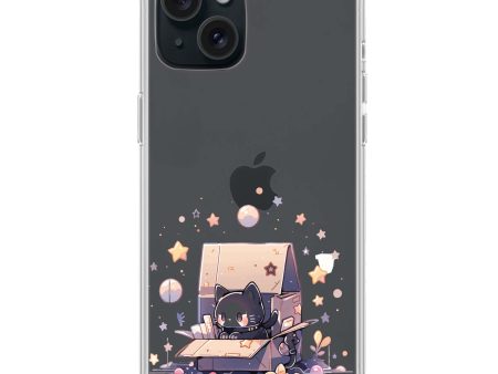 Starship Cat Pod iPhone 15 Plus Ultra Clear Case Discount