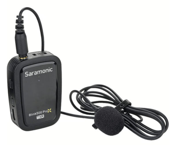 Saramonic Blink 500 ProX TXR Transmitter Recorder with Built-In Mic and Lavalier Mic (2.4 GHz) For Discount