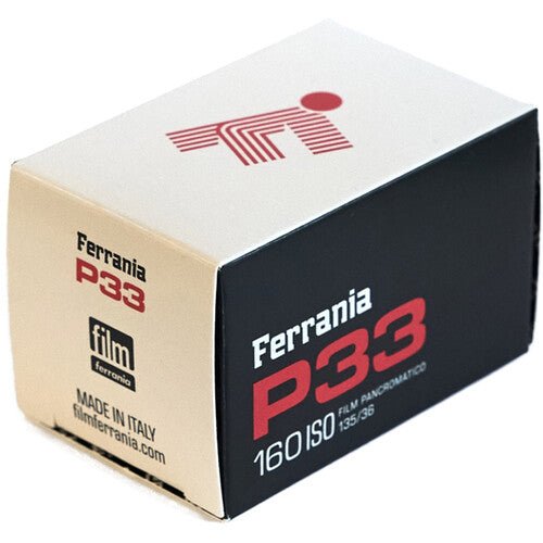 Ferrania P33 160 ISO Black and White Film (35mm Roll Film, 36 Exposures) Hot on Sale