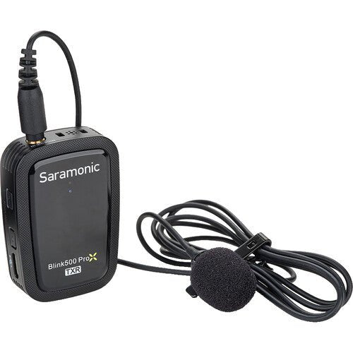 Saramonic Blink 500 ProX B2R 2-Person Digital Camera-Mount Wireless Omni Lavalier Microphone System (Black, 2.4 GHz) Supply