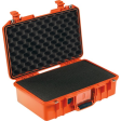 Pelican 1485Air Compact Hand-Carry Case (Orange, Pick-N-Pluck Foam) Fashion