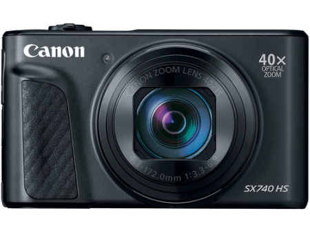 Canon PowerShot SX740 HS Digital Camera (Black) For Discount