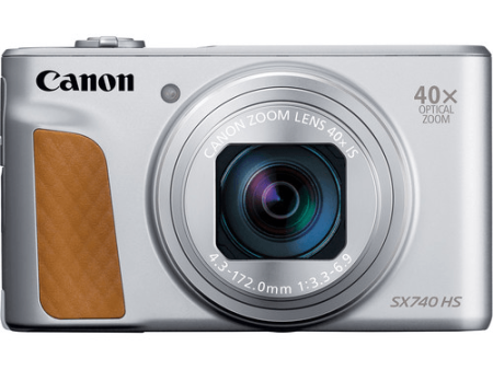 Canon PowerShot SX740 HS Digital Camera (Silver) Fashion