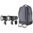 Westcott FJ400 Strobe 2-Light Backpack Kit with FJ-X3s Wireless Trigger for Sony Cameras For Discount