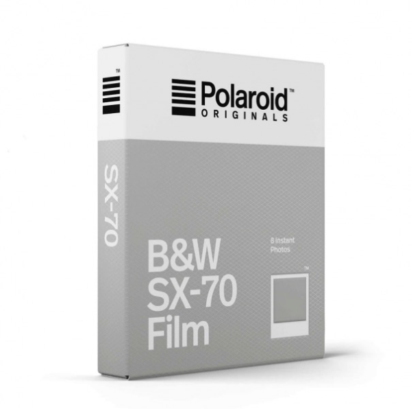 Polaroid Originals Black and White Film for SX-70 - 8 Exp. - White Frame Hot on Sale