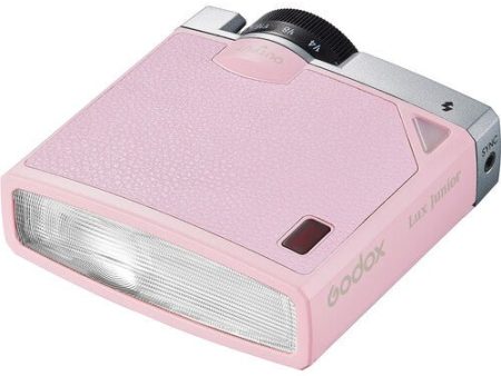 Godox Lux Junior Retro Camera Flash (Pink) Hot on Sale