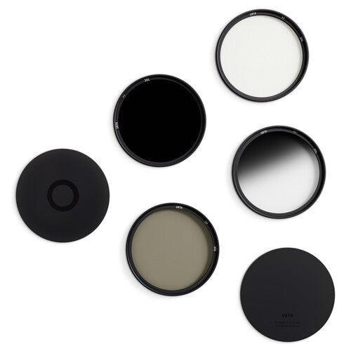 Urth 77mm UV, Circular Polarizing (CPL), ND64, Soft Grad ND8 Lens Filter Kit (Plus+) For Sale