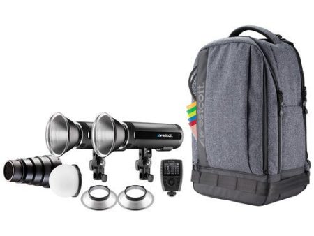 Westcott FJ200 Strobe 2-Light Backpack Kit with FJ-X3m Universal Wireless Trigger For Cheap