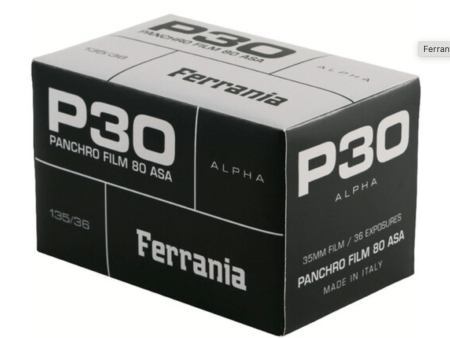 Ferrania P30 80 ISO Film (35mm Roll Film, 36 Exposures) on Sale