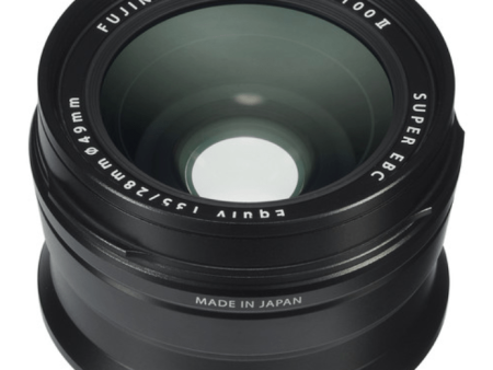 FujiFilm Wide conversion lens WCL-X100II (Black) Hot on Sale