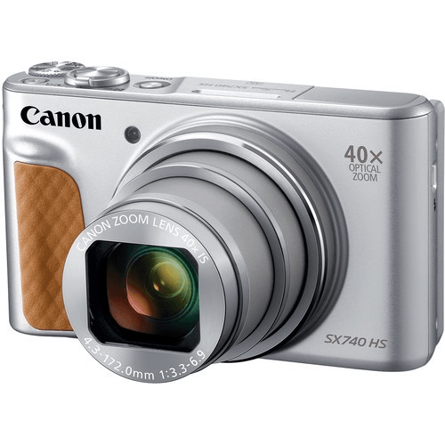 Canon PowerShot SX740 HS Digital Camera (Silver) Fashion